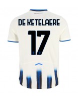 Atalanta Charles De Ketelaere #17 Vieraspaita 2025-26 Lyhythihainen